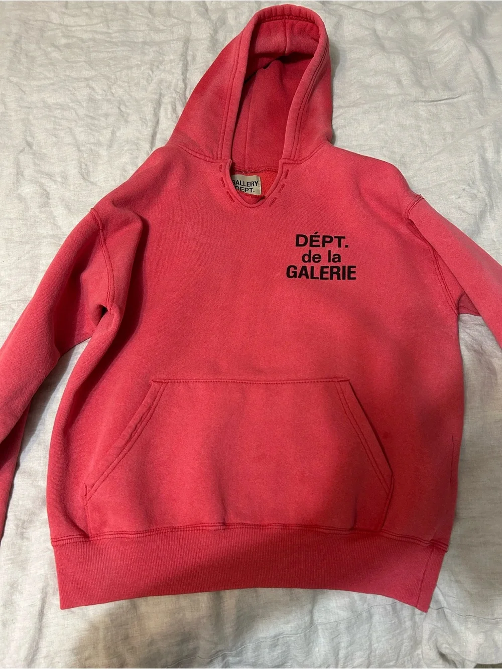 Gallery dept red Vintage French Pullover Hoodie
